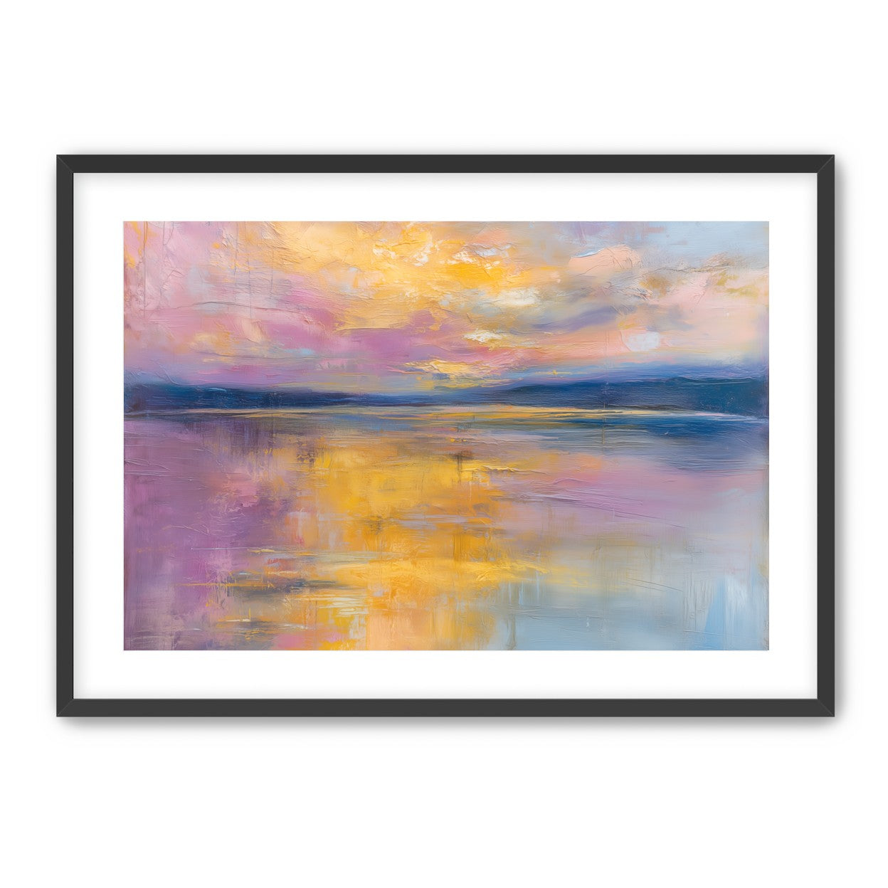 Lavendar Lakescape