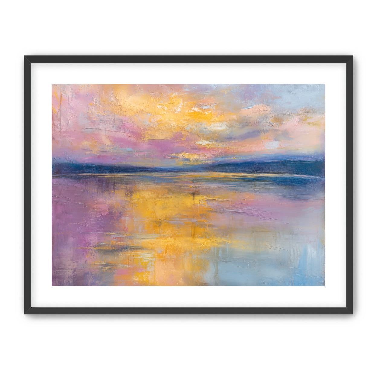 Lavendar Lakescape