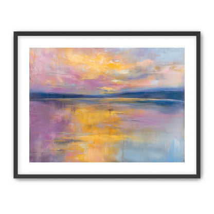 Lavendar Lakescape