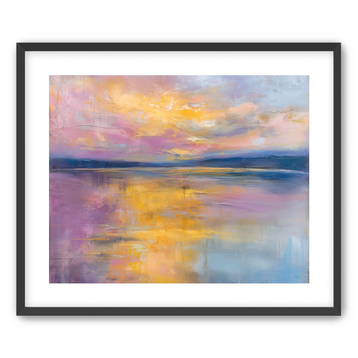 Lavendar Lakescape