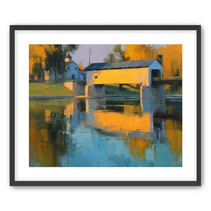 Golden Hour at the Covered Bridge