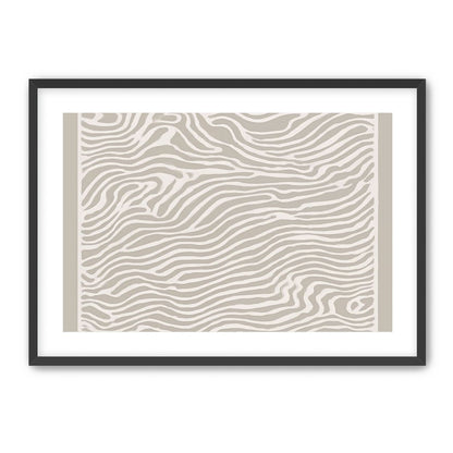 Lines Carved Across Surface Plane