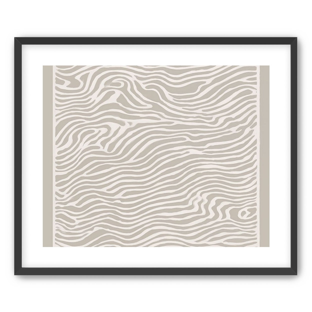 Lines Carved Across Surface Plane
