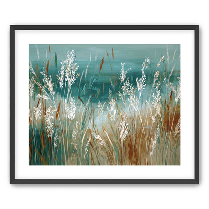 White Meadow Grasses Before Water |
