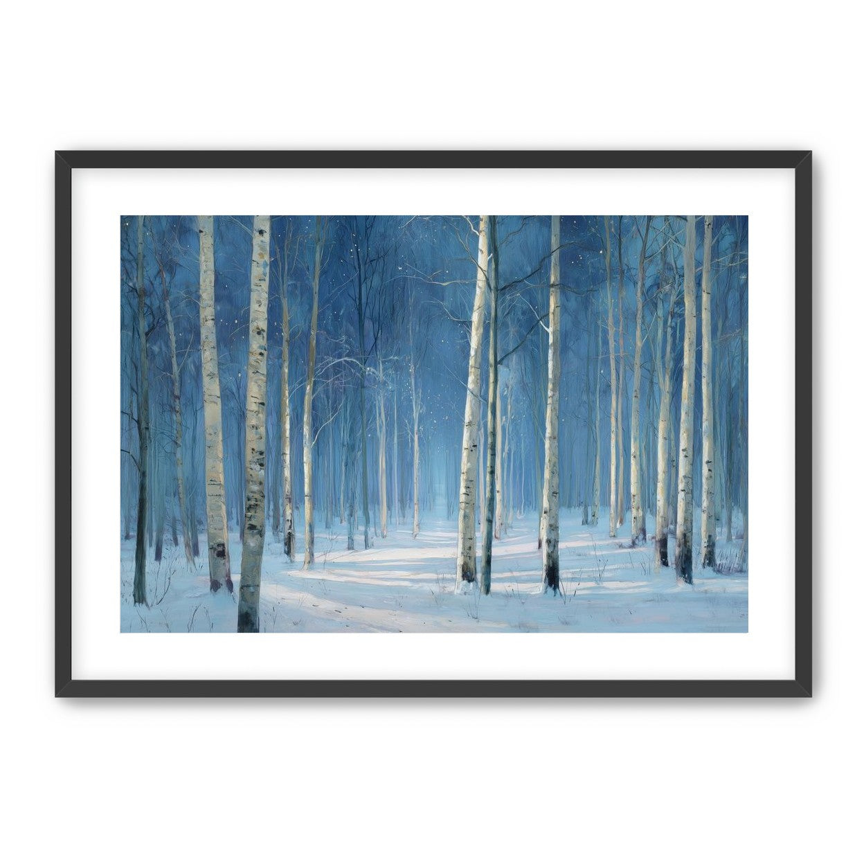 Stillness Between the Trees