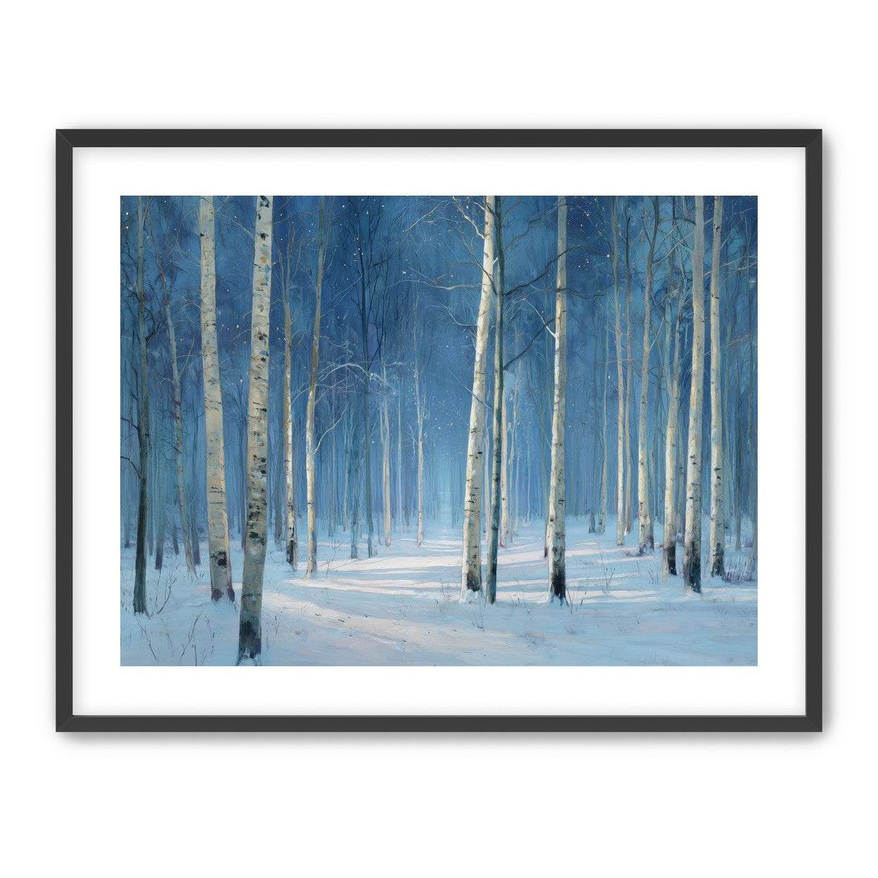 Stillness Between the Trees