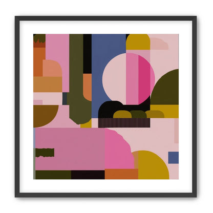 Shapes Jostling for Space 