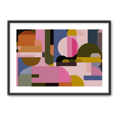 Shapes Jostling for Space 