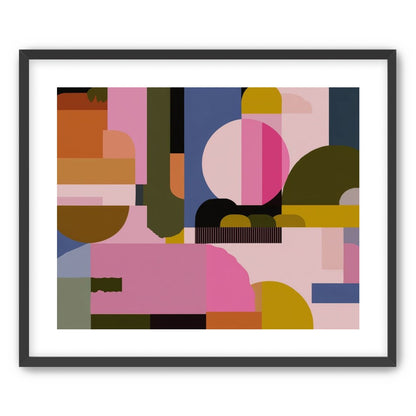 Shapes Jostling for Space 