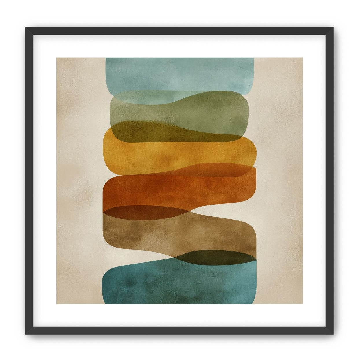 Ribbons of Muted Color