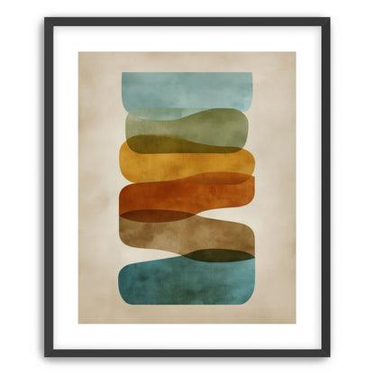 Ribbons of Muted Color