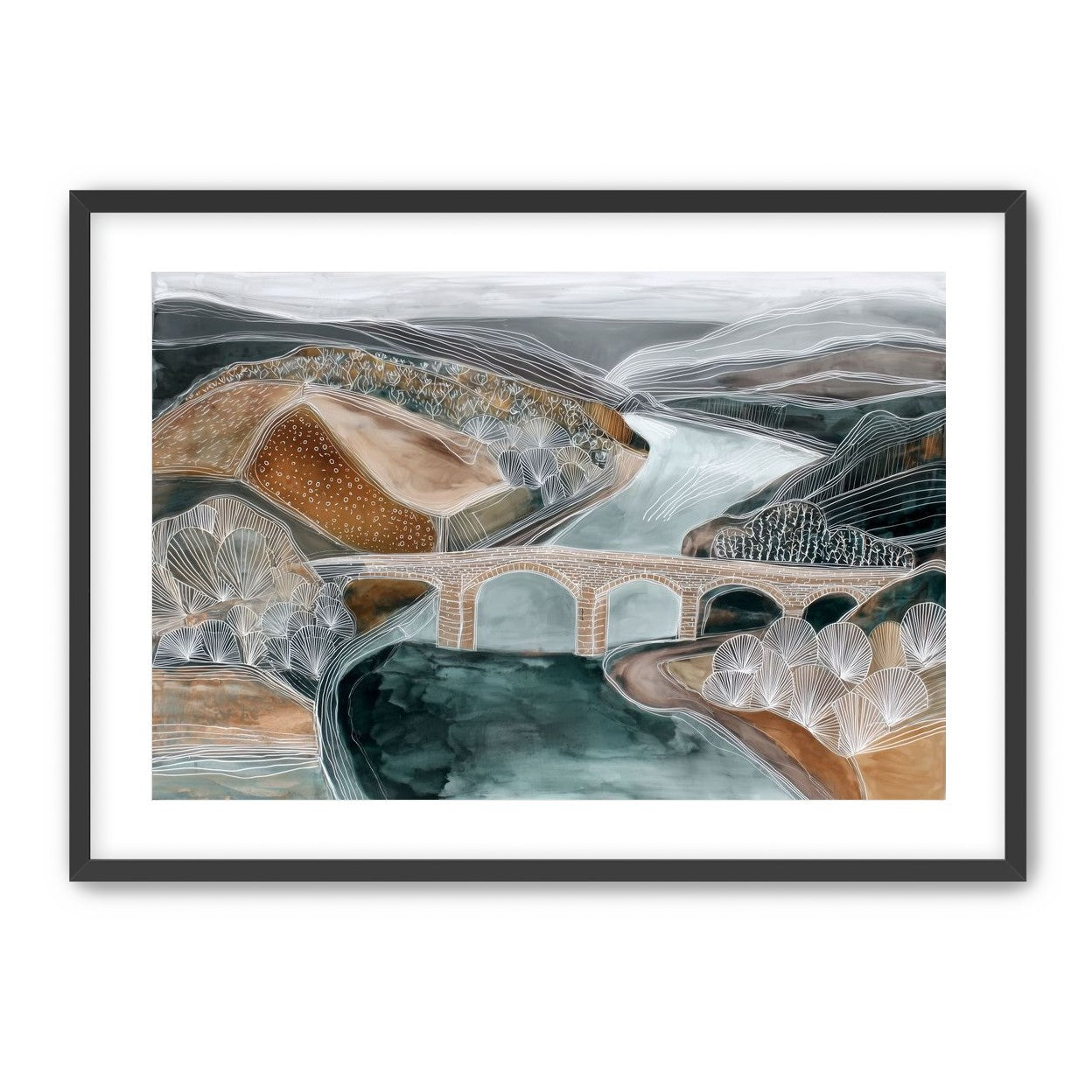 Three-Arch Stone Bridge