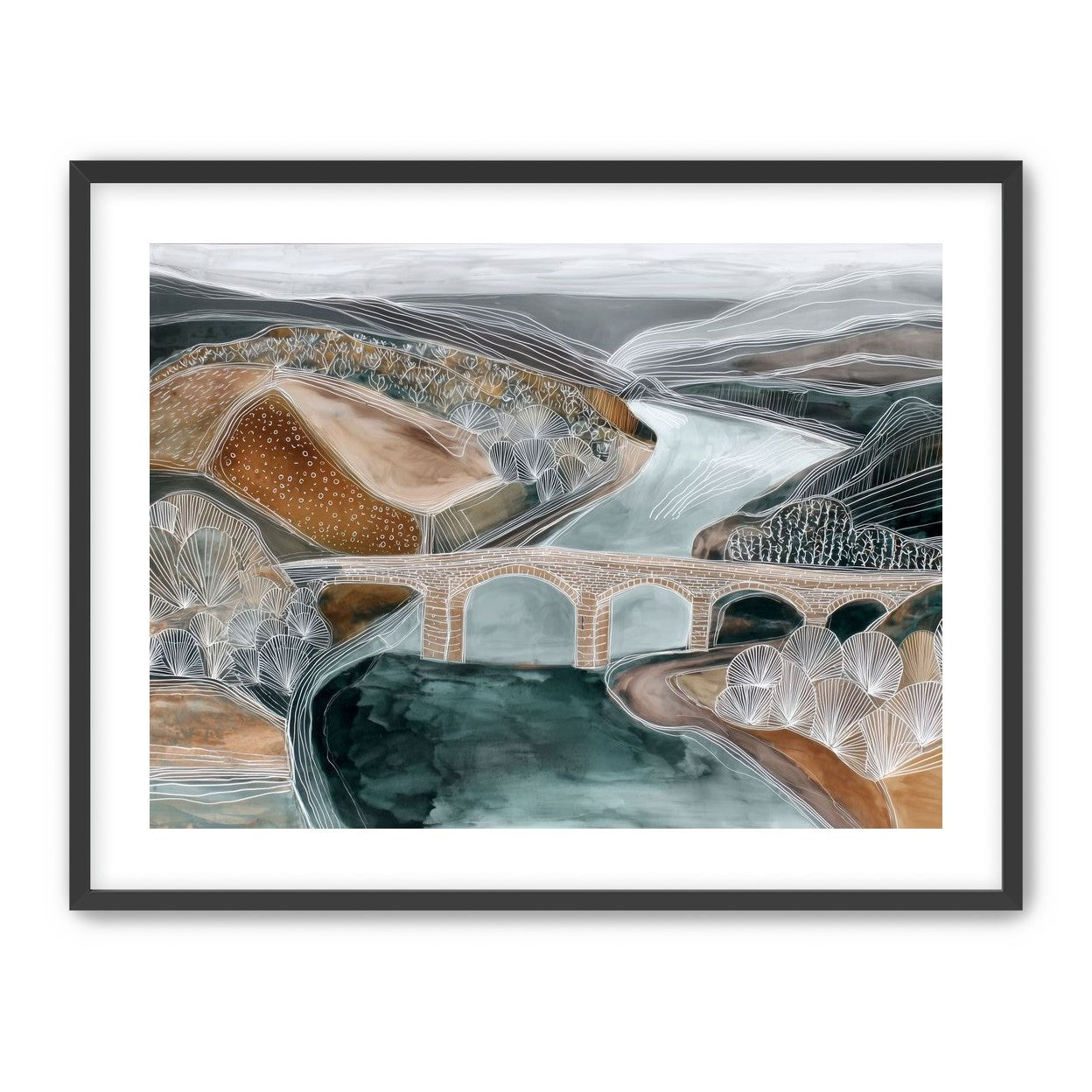 Three-Arch Stone Bridge