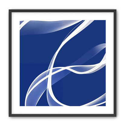 White Stroke on Blue 2