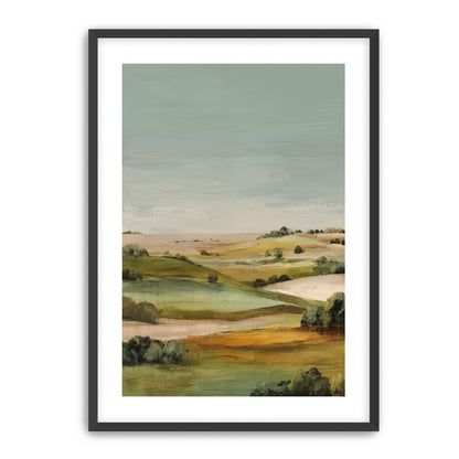 Valley with Rolling Hills