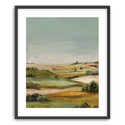 Valley with Rolling Hills