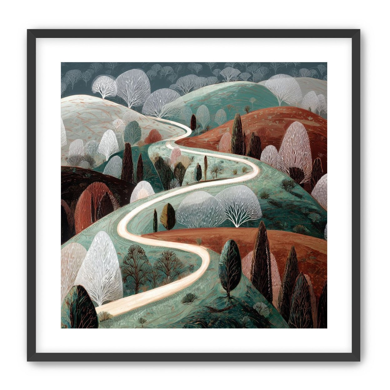 Trail Through the Hills