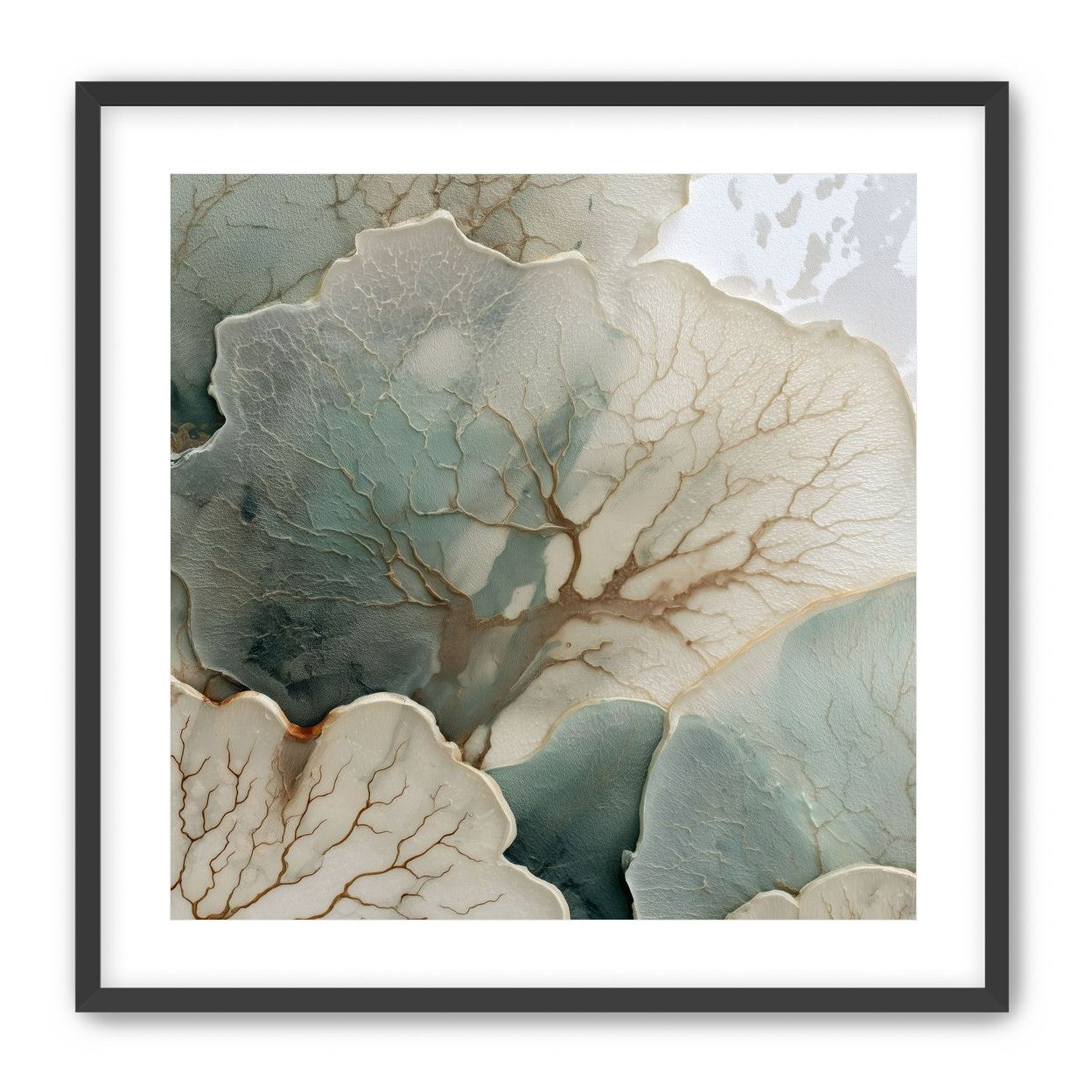 Translucent Leaves with Fine Veins