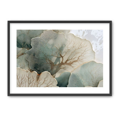 Translucent Leaves with Fine Veins