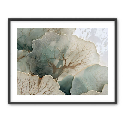 Translucent Leaves with Fine Veins