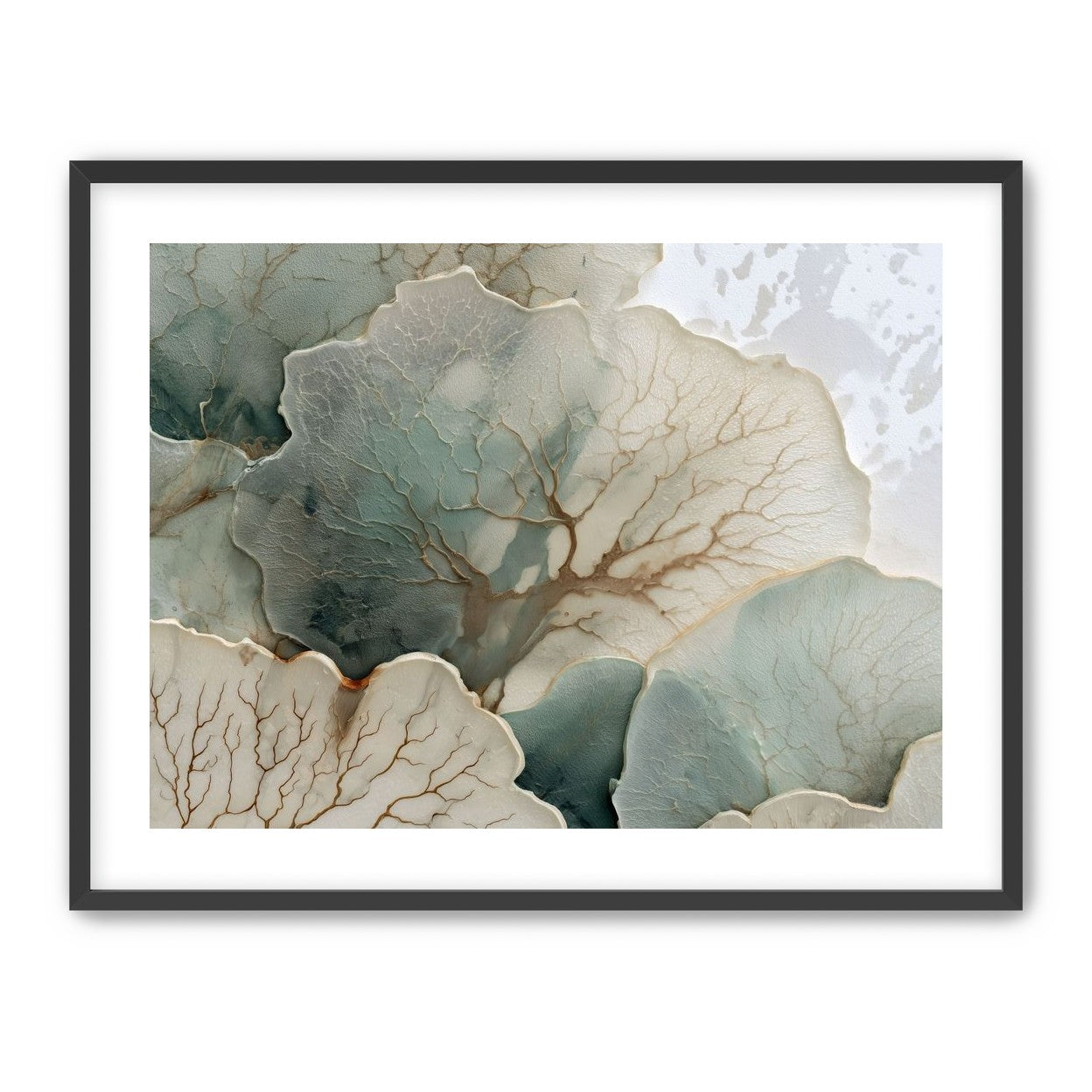 Translucent Leaves with Fine Veins