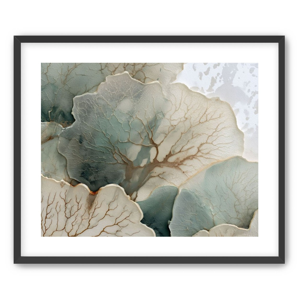 Translucent Leaves with Fine Veins