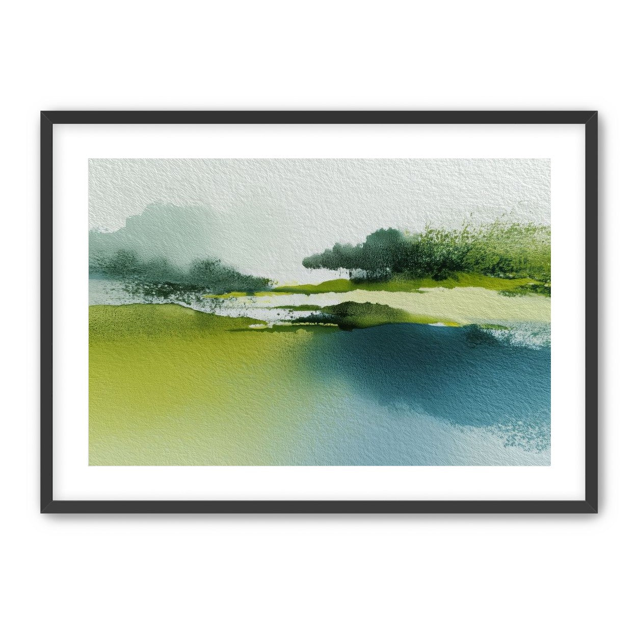 Watercolor Lakeshore