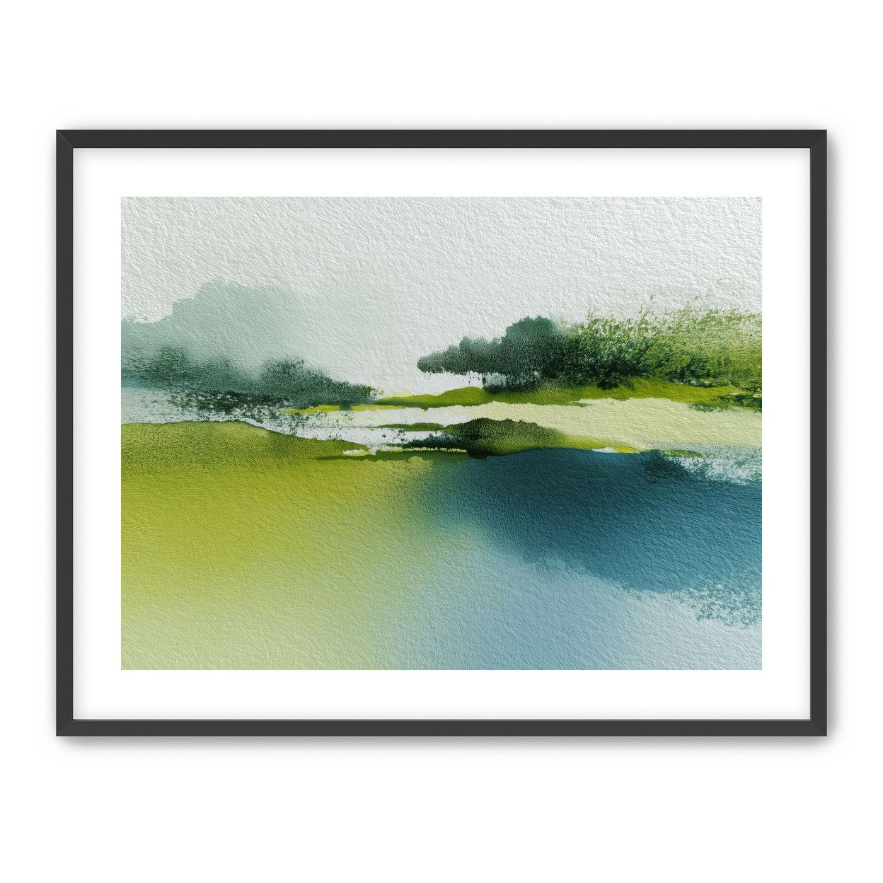 Watercolor Lakeshore