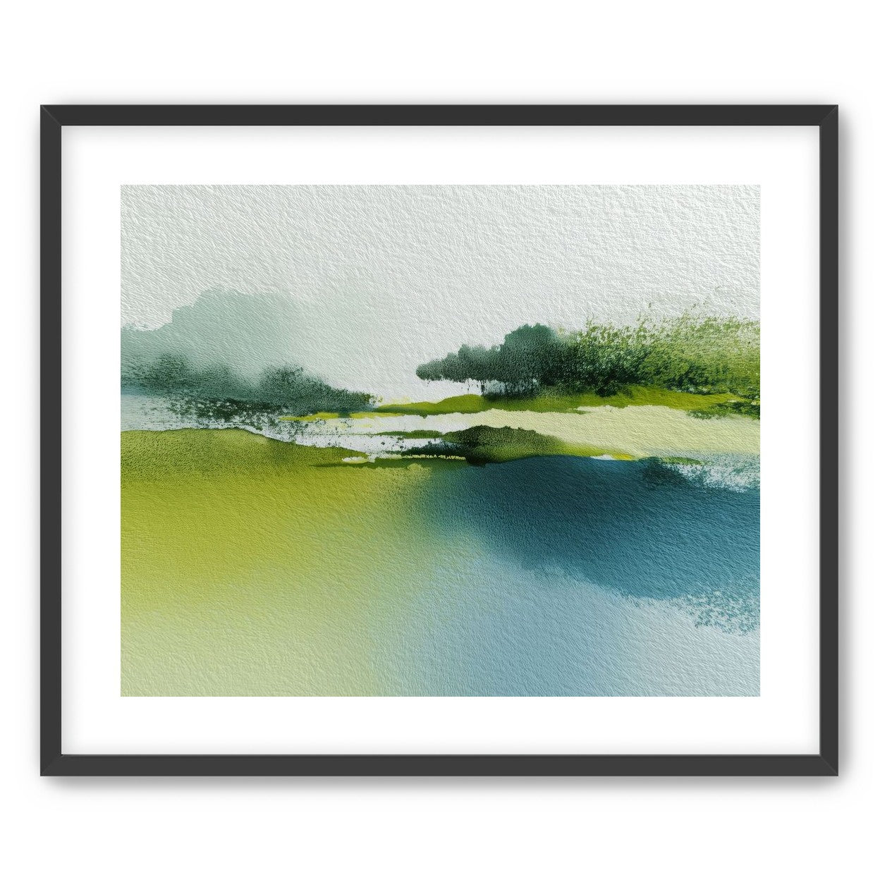 Watercolor Lakeshore