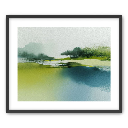 Watercolor Lakeshore