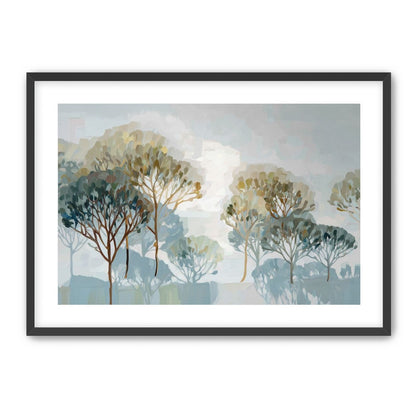 Tree Canopies in Soft Rows