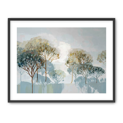 Tree Canopies in Soft Rows