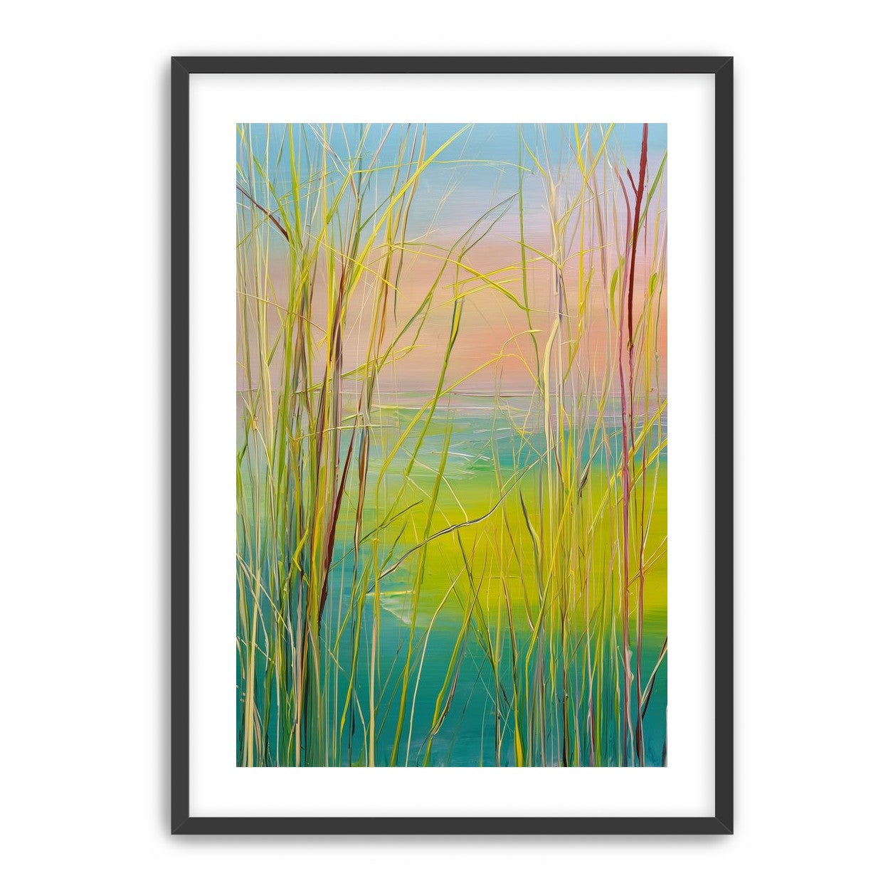 Reeds at Low Tide