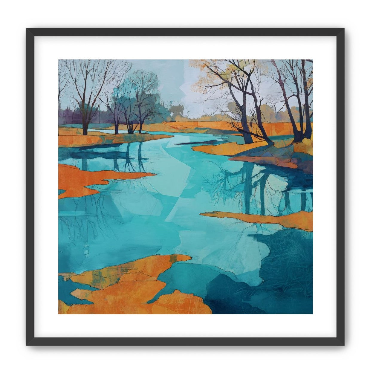 Creek Like a Sheet of Glass