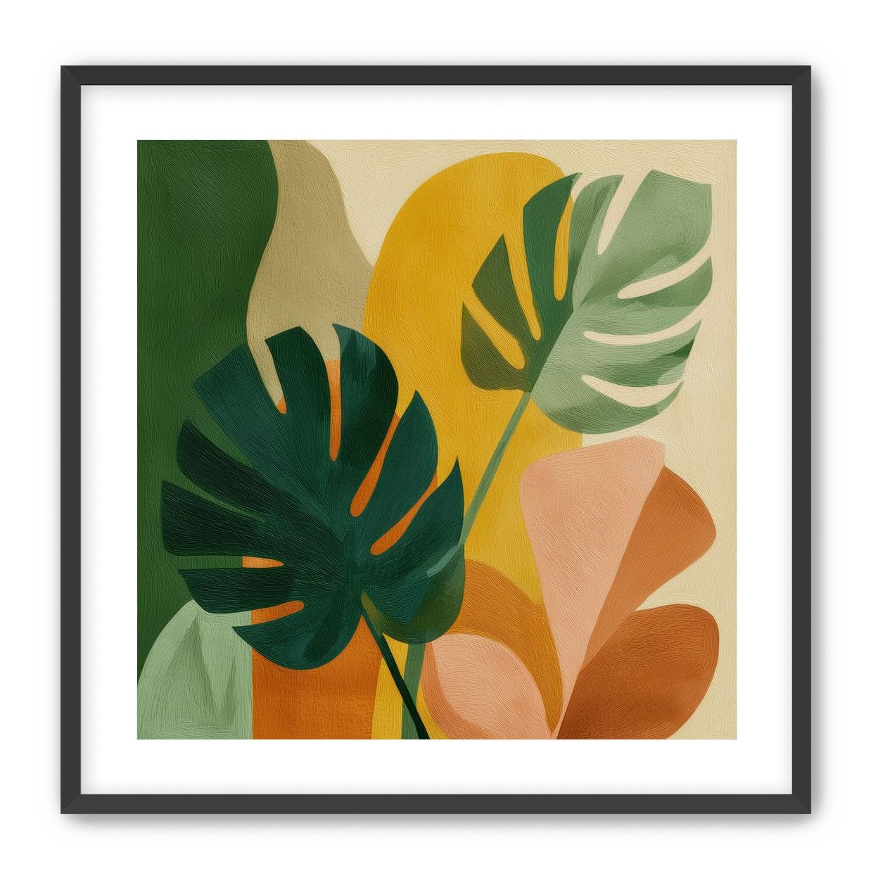 Leaves of Green and Brown