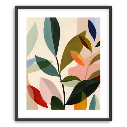 Cluster of Painted Leaves