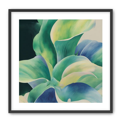 Leaves turning toward light