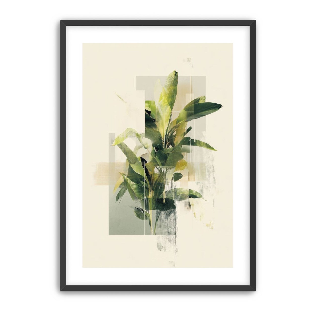 Plant in layered light