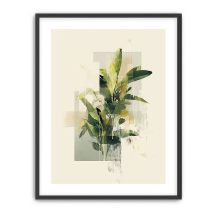 Plant in layered light