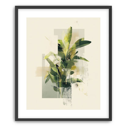 Plant in layered light