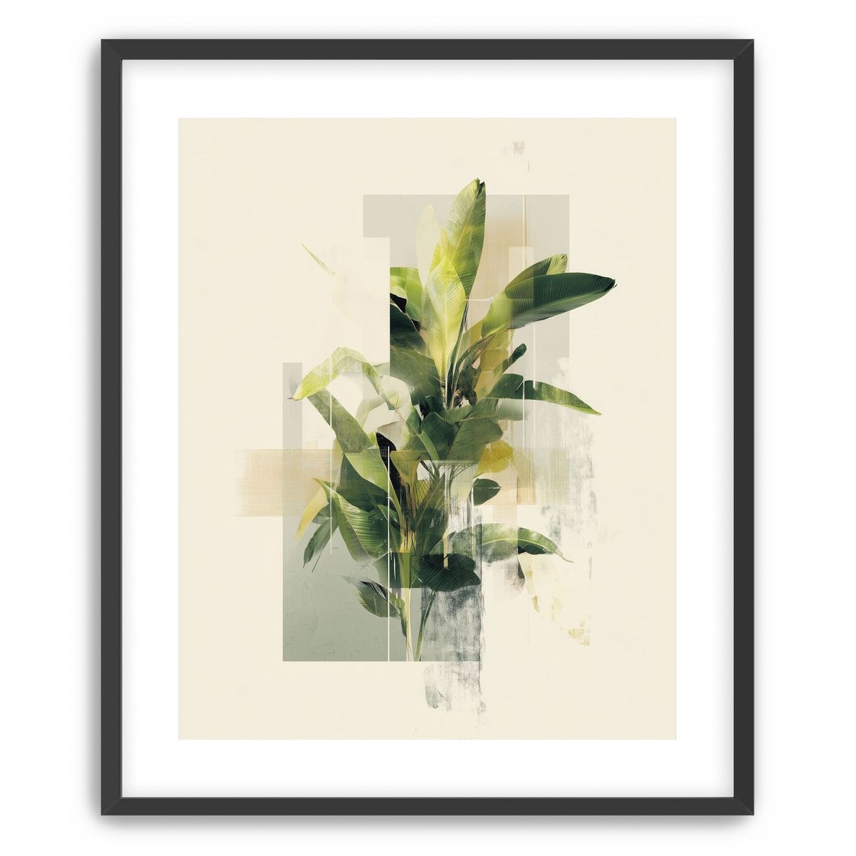 Plant in layered light
