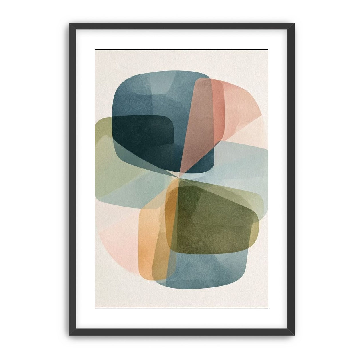 Teal turns through ochre