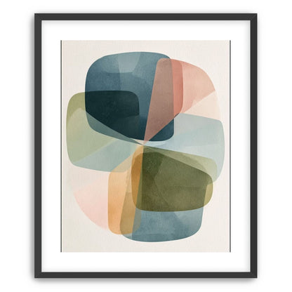 Teal turns through ochre
