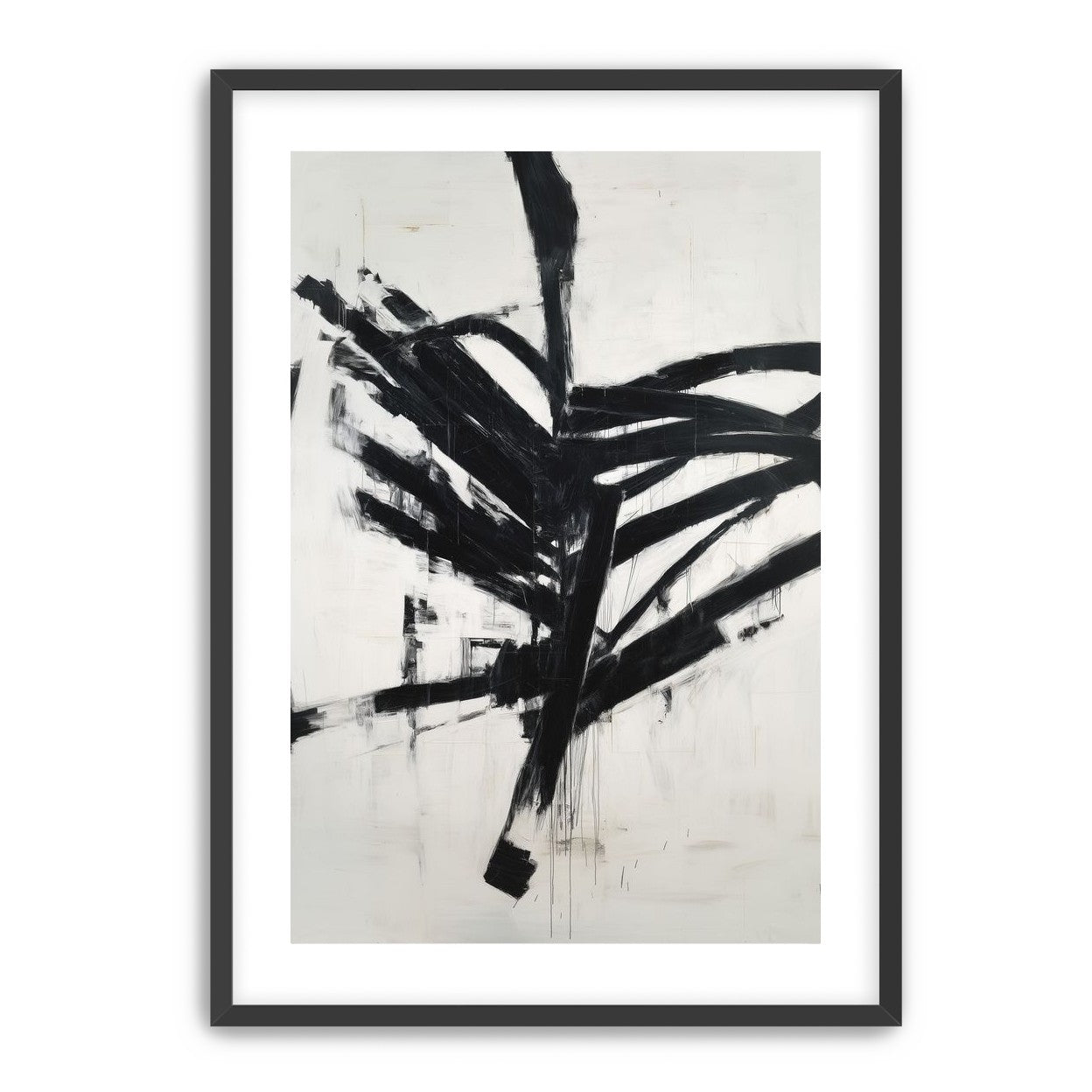 Black strokes under strain
