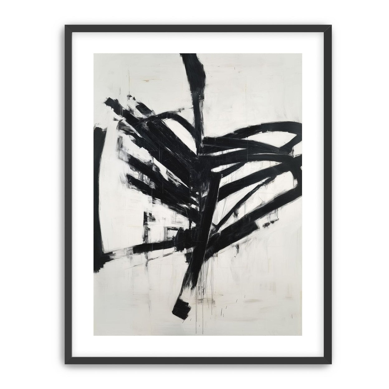 Black strokes under strain