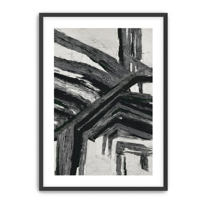 Beams pressed into shadow