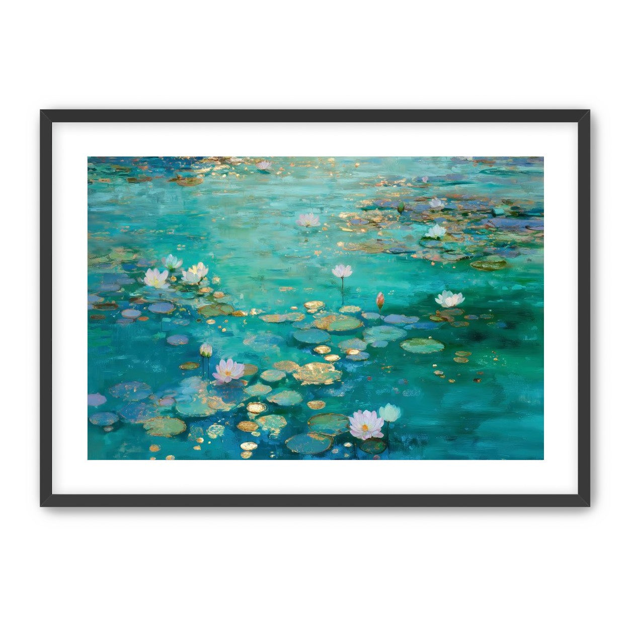 Quiet Gold on Blue Water