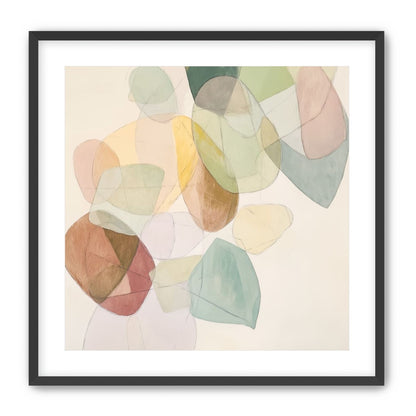 Layered Forms on Paper