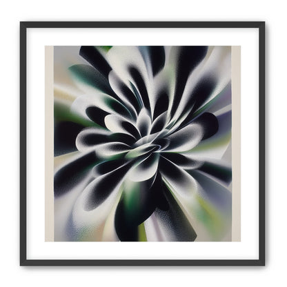 Speckled bloom in motion