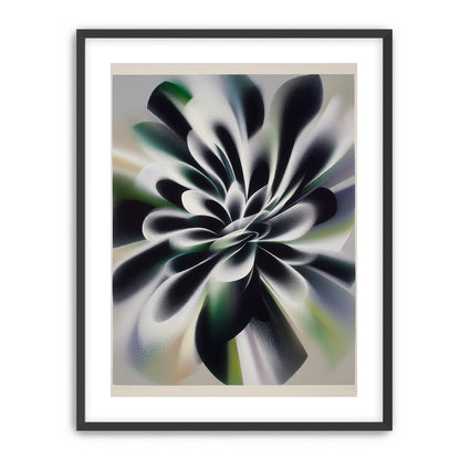Speckled bloom in motion